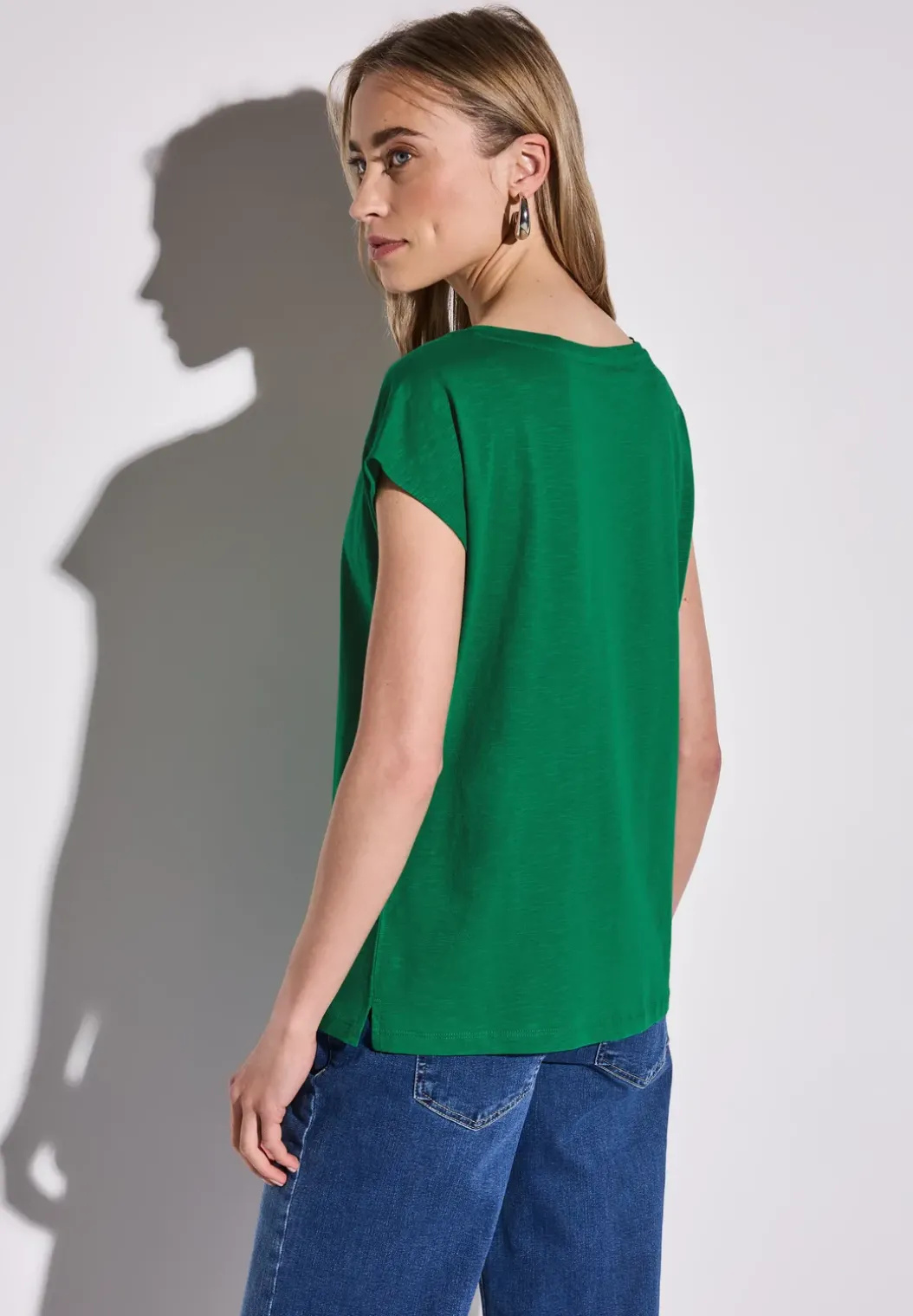 Shirt met rimpels