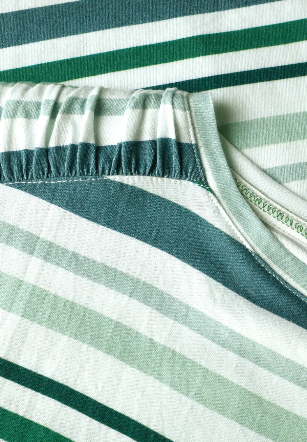 Shirt met rimpels