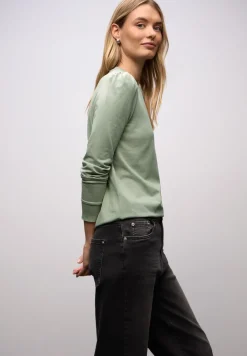 Shirt met rimpels