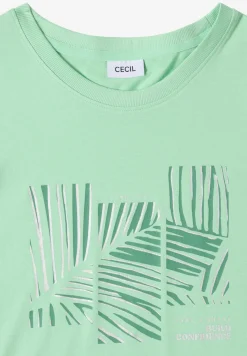 Shirt met ronde hals en Artwork