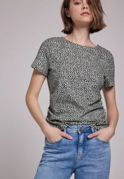 Shirt met ruguitsnijding