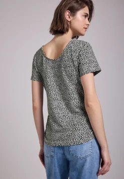 Shirt met ruguitsnijding
