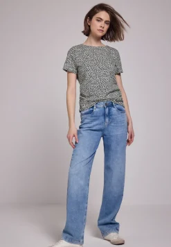 Shirt met ruguitsnijding