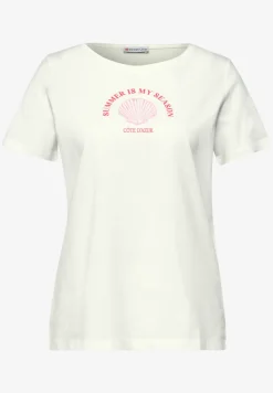 Shirt met schelpenprint