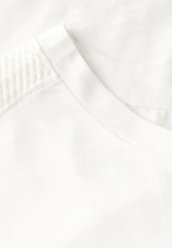 Shirt met schouderdetail