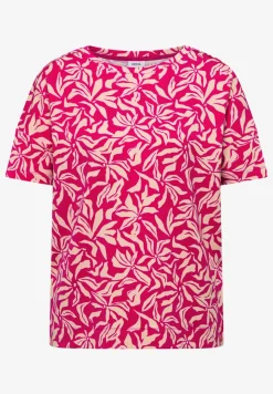 Shirt met schouderdetail
