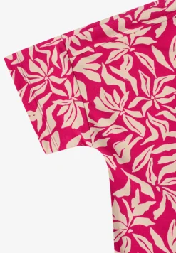 Shirt met schouderdetail