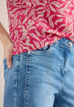 Shirt met schouderdetail