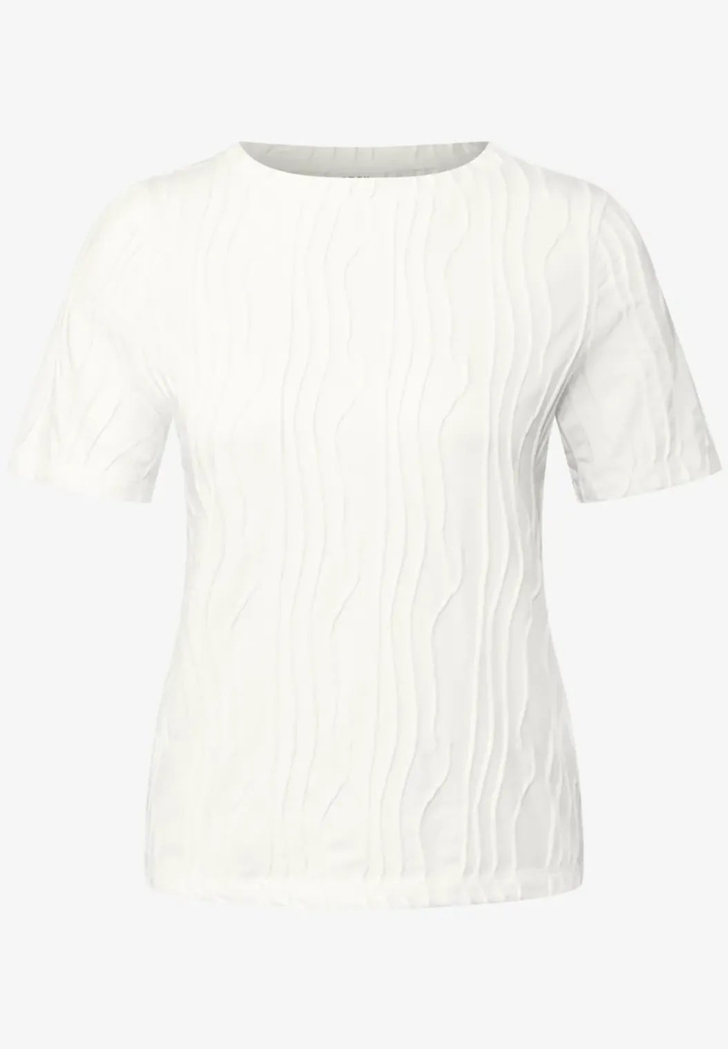 Shirt met structuur