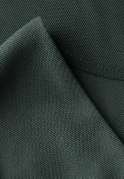 Shirt met structuur in zijde-look