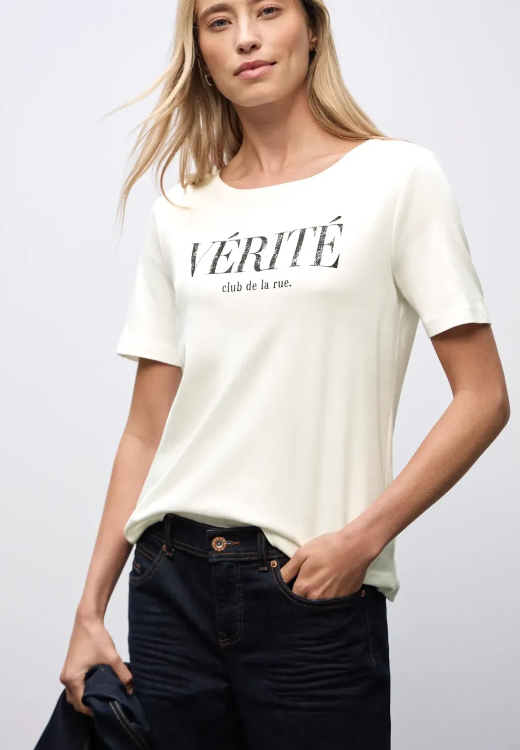 Shirt met tekst