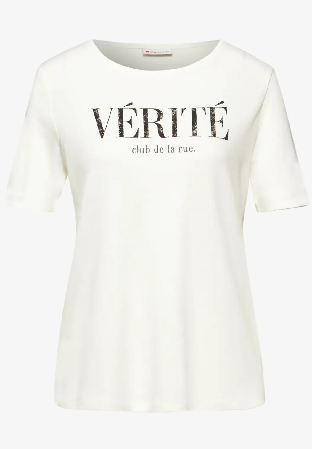 Shirt met tekst