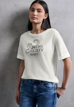 Shirt met tekst