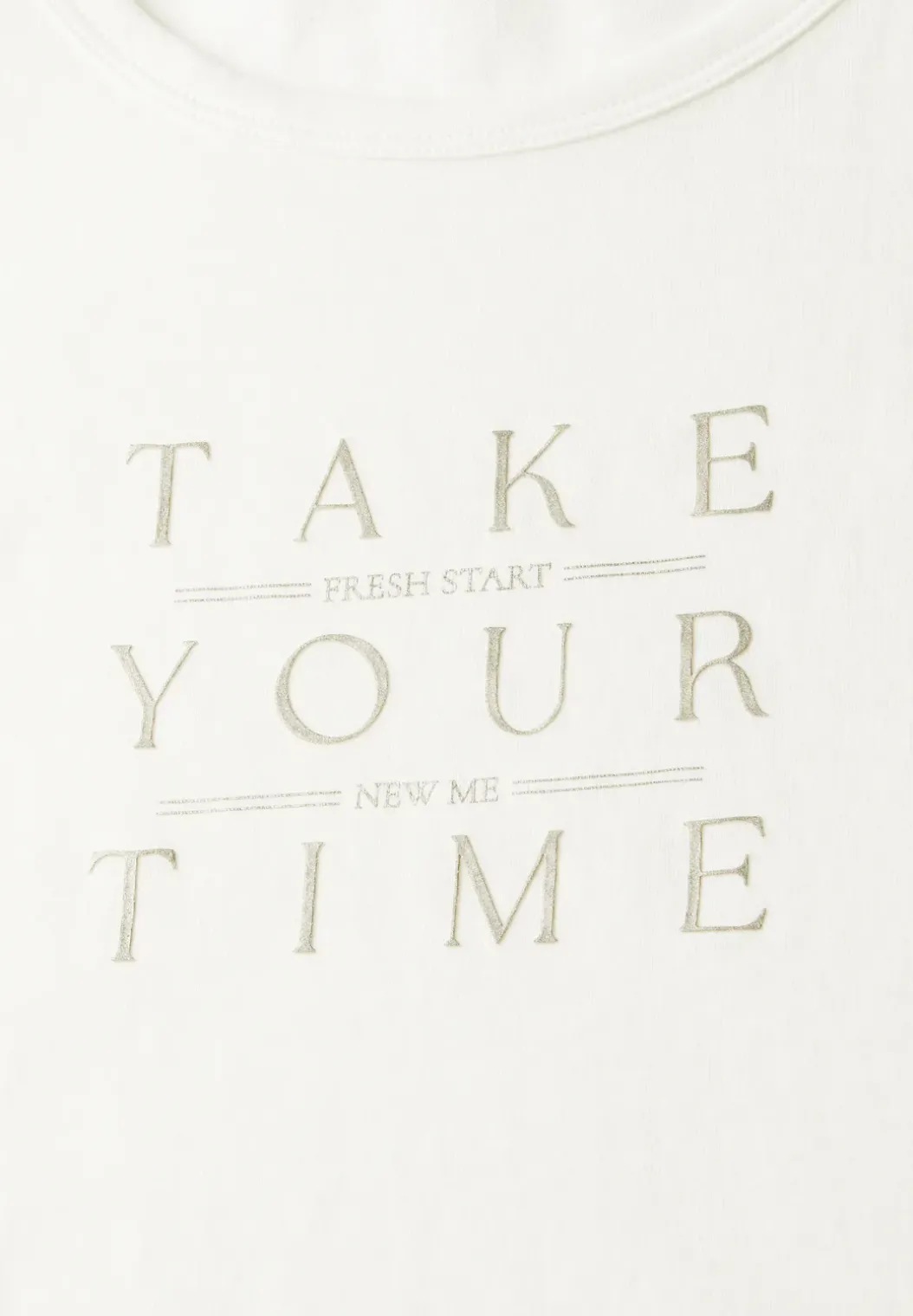 Shirt met tekst
