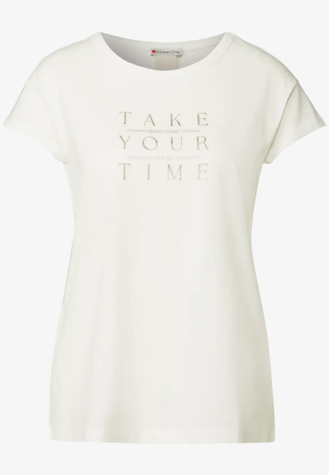 Shirt met tekst