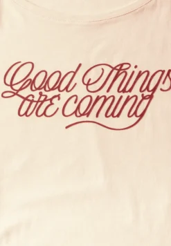 Shirt met tekst