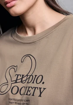 Shirt met tekst