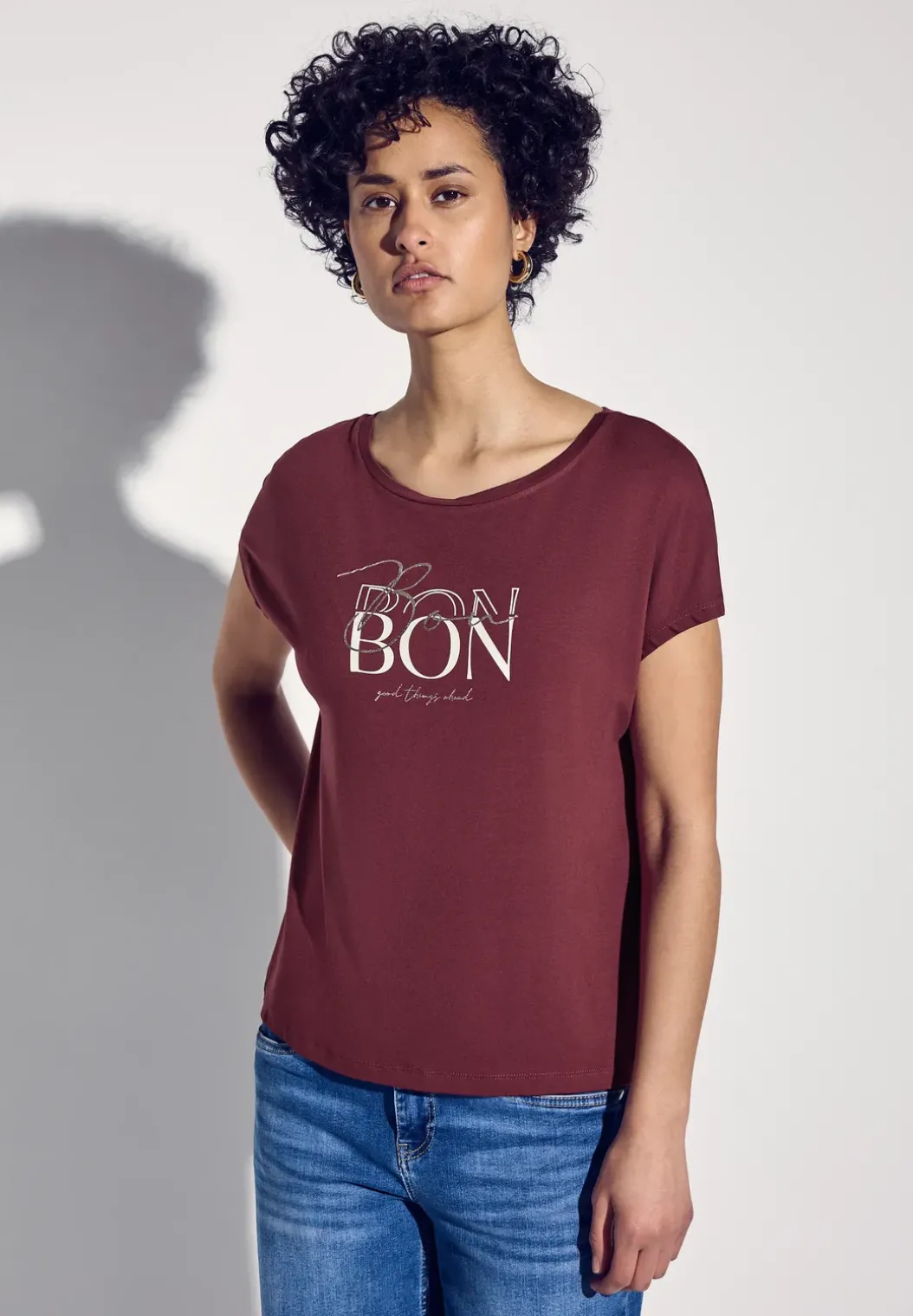 Shirt met tekst