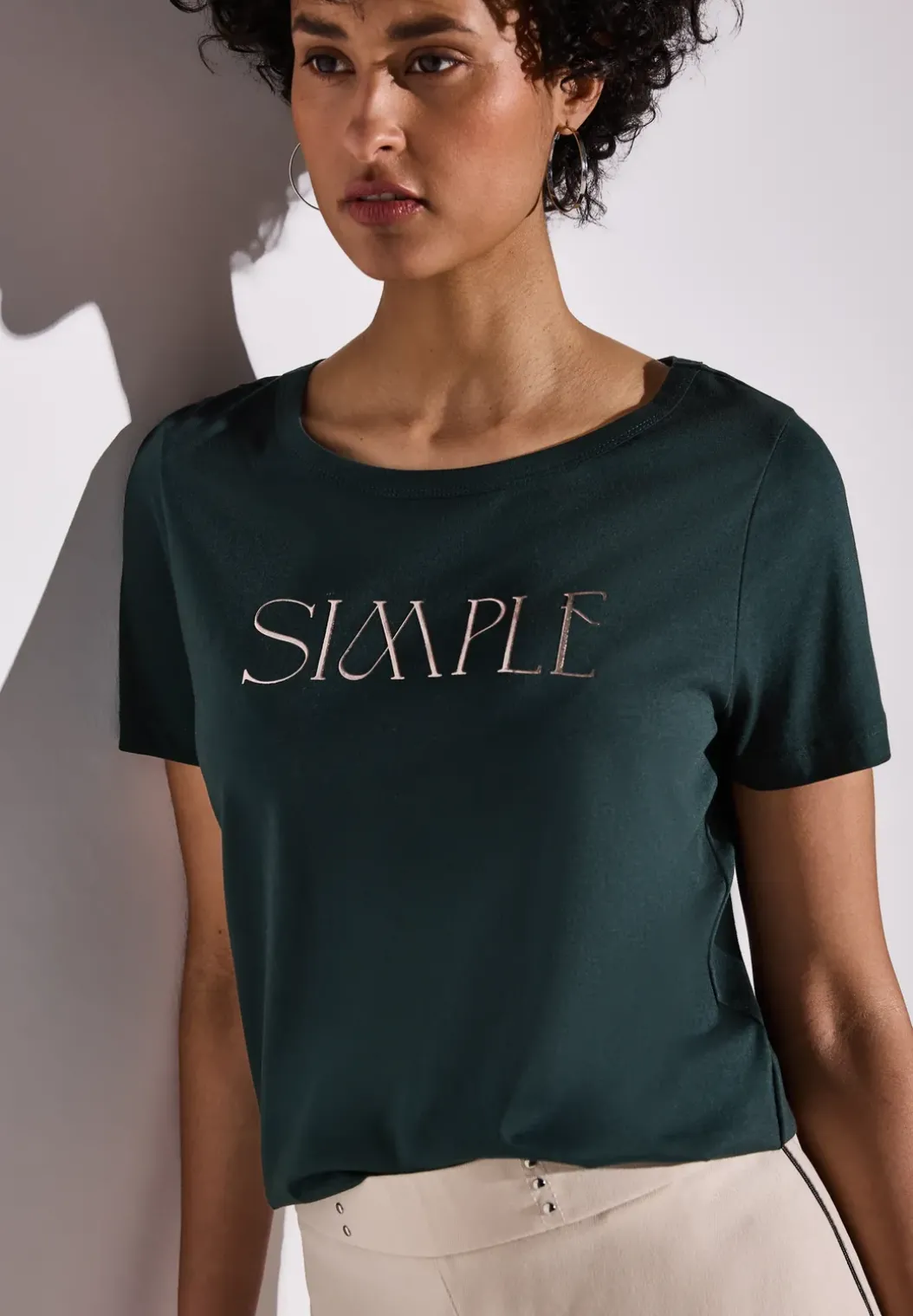 Shirt met tekst