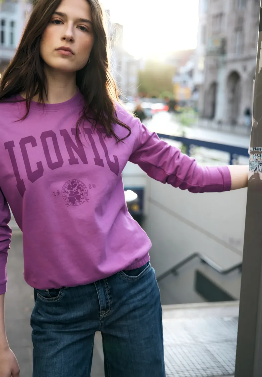 Shirt met tekst