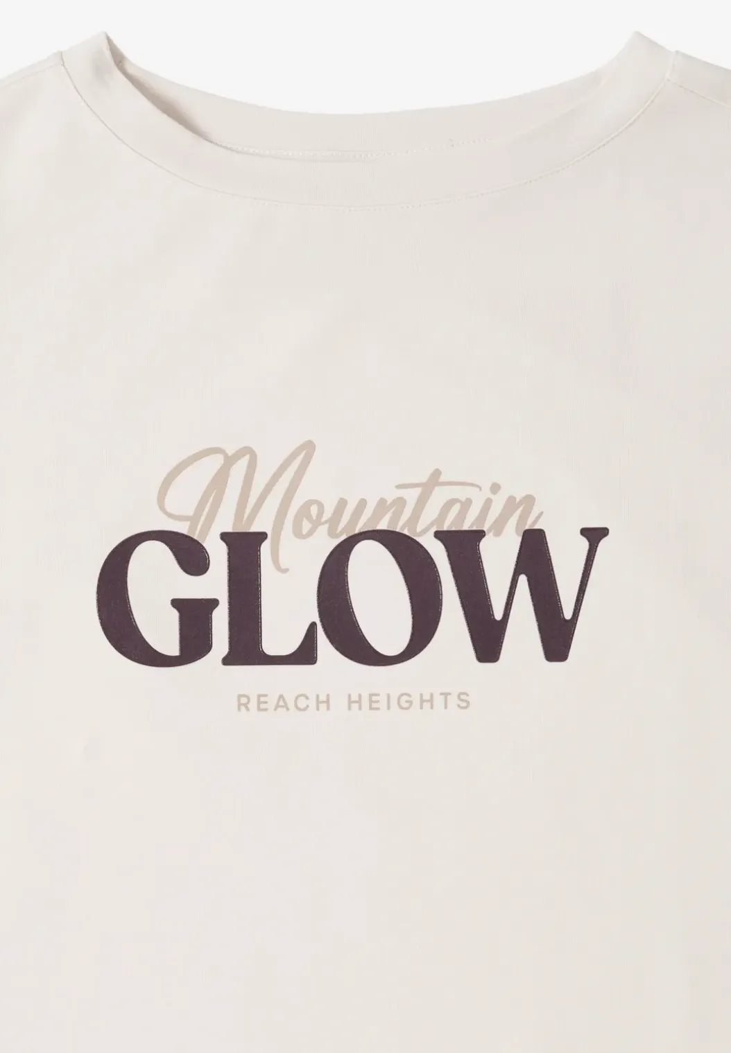 Shirt met tekst