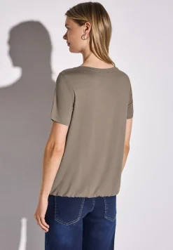 Shirt met tekstopdruk