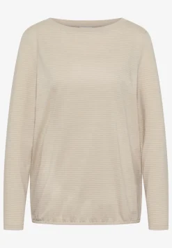 Shirt met ton-sur-ton strepen