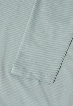 Shirt met ton-sur-ton strepen