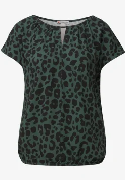 Shirt met uitsnede
