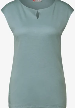 Shirt met uitsnijding