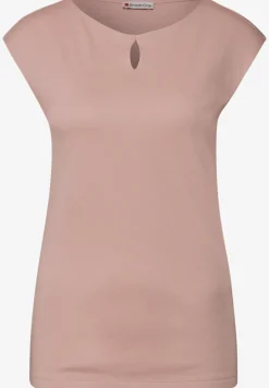 Shirt met uitsnijding