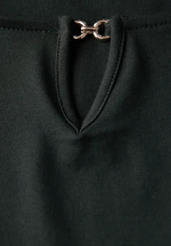 Shirt met uitsnijding