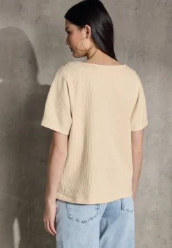 Shirt met verticale structuur