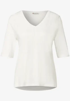 Shirt met V-hals
