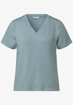 Shirt met V-hals