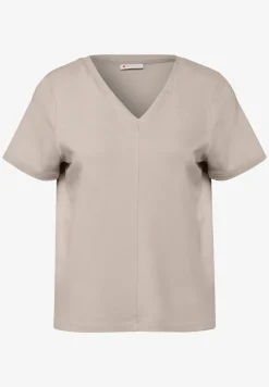 Shirt met V-hals