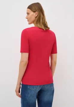 Shirt met V-hals
