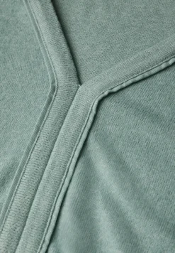 Shirt met V-hals