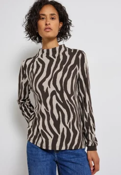 Shirt met zebraprint