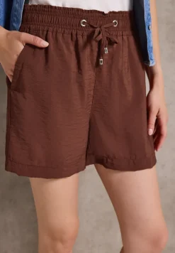 Shorts in effen kleur