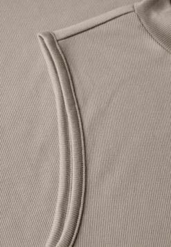Silk-Look geribbelde top