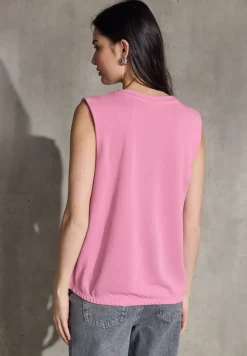 Silk-Look top
