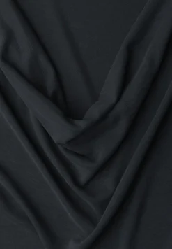Silk-Look top met watervalhalslijn