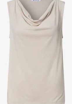 Silk-Look top met watervalhalslijn