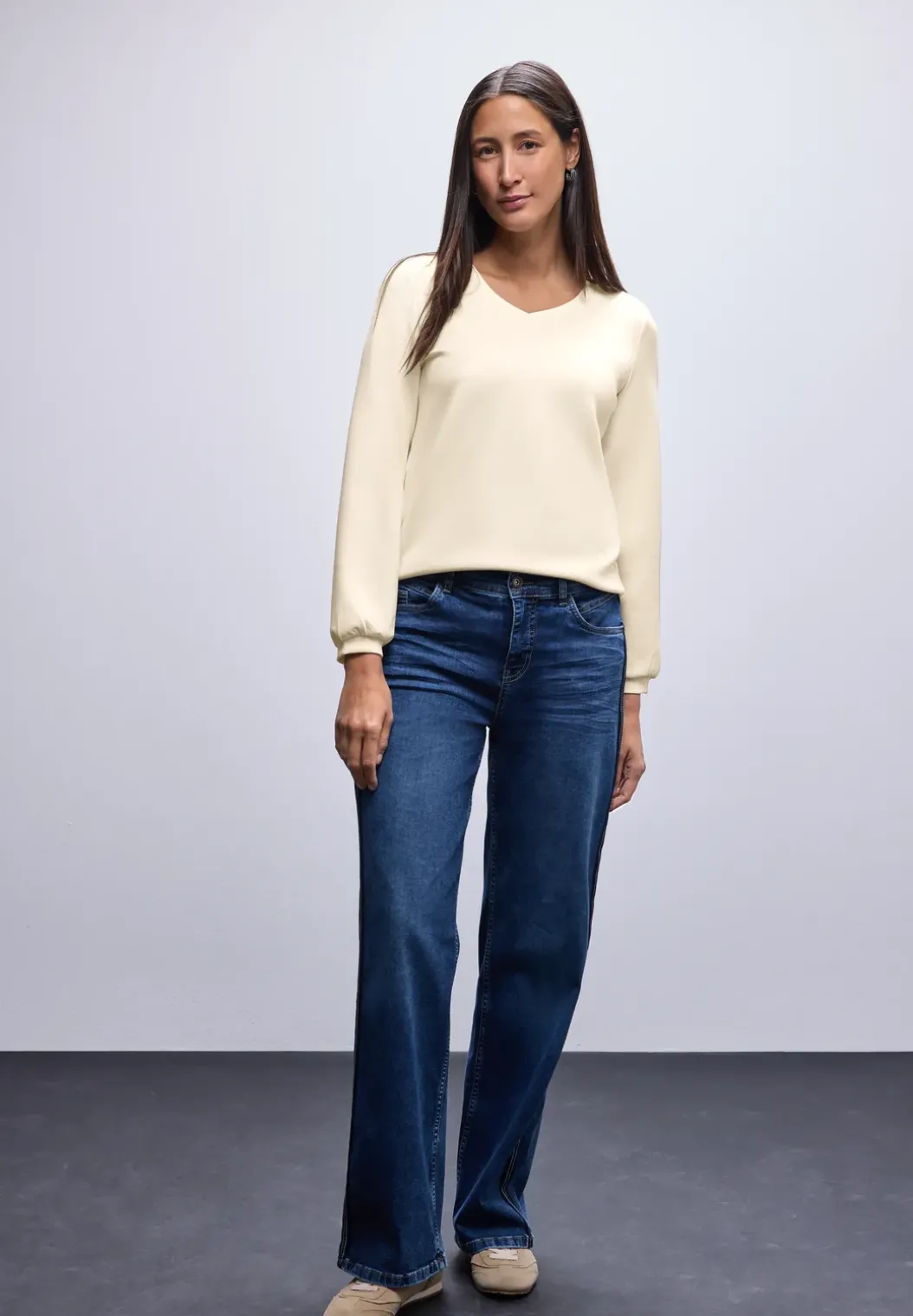 Silk-Look shirt