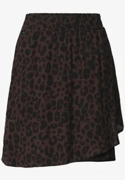 Skort met volants en print
