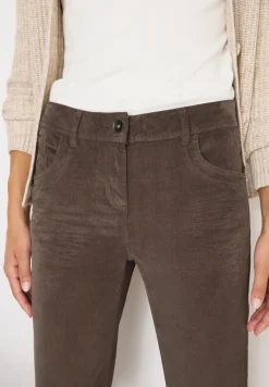 Slim Fit corduroy broek
