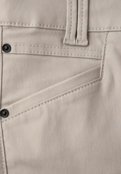 Slim Fit gecoate broek