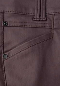 Slim Fit gecoate broek