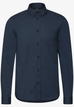 Slim fit overhemd in popeline